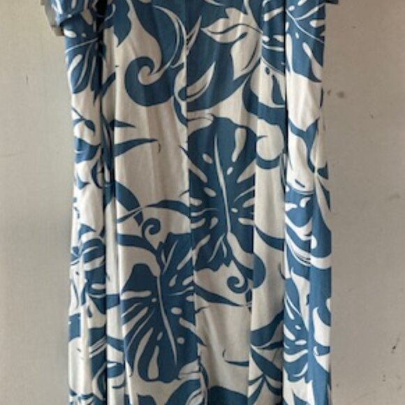 KALAHEO ALOHA HAWAIIAN DRESS LOVELY MONSTERA JASMINE FLOWER MADE IN HAWAII NEW L - Picture 5 of 16